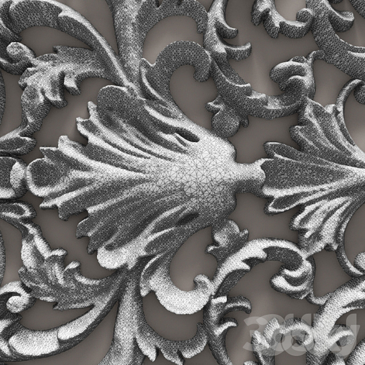 Stucco. Angle. 3DS Max - thumbnail 2