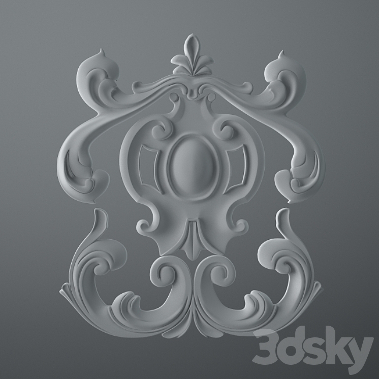 stucco classic 3DS Max - thumbnail 1