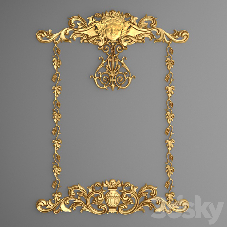 Stucco Frame. 3DS Max - thumbnail 1