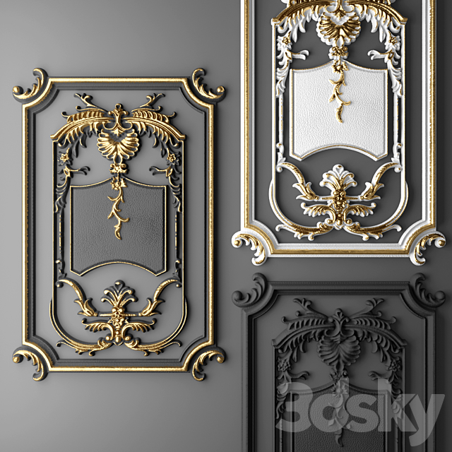 Stucco. Frame. 3DSMax File - thumbnail 1