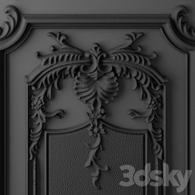 Stucco. Frame. 3DSMax File - thumbnail 2