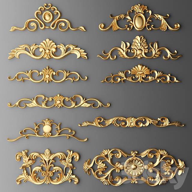 Stucco. Set. 3DSMax File - thumbnail 1