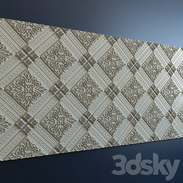 Tile 2323 3DS Max Model - thumbnail 3