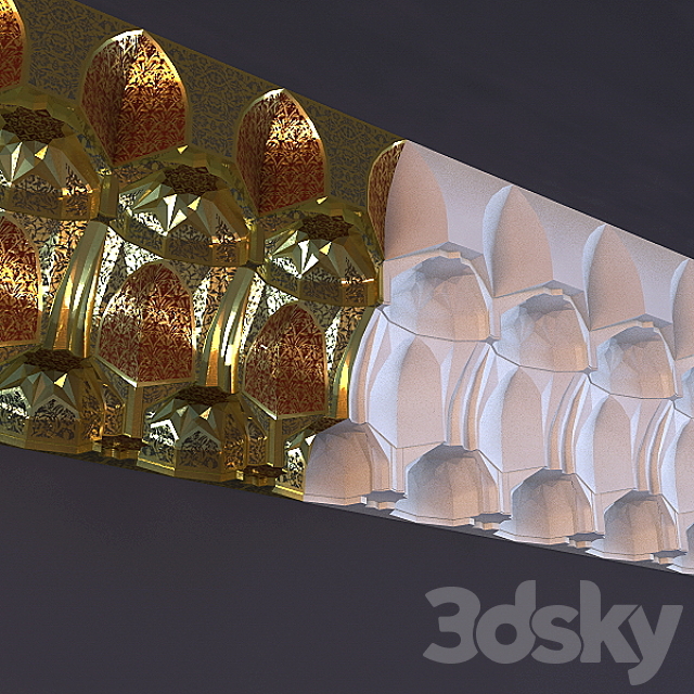 Uzbek Stalactite 3DSMax File - thumbnail 1