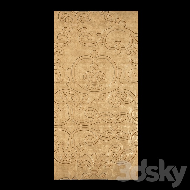 wall 3d panel decorative 3DSMax File - thumbnail 1