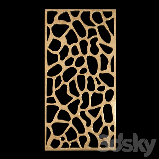 wall 3d panel decorative 3DSMax File - thumbnail 1