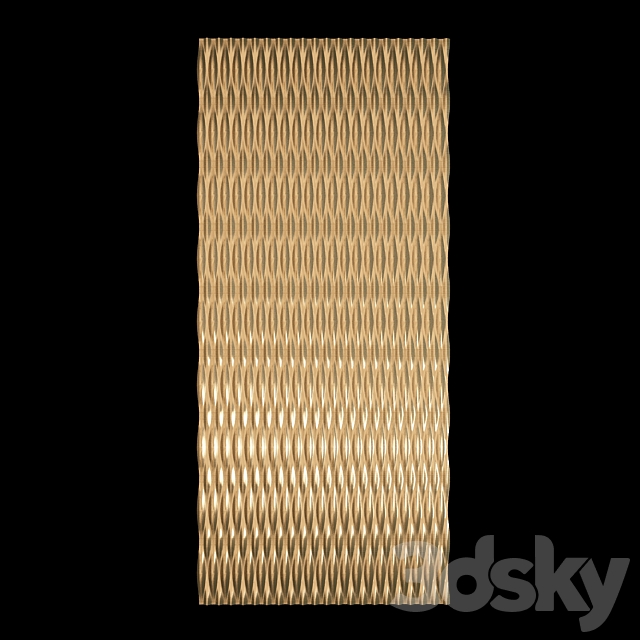 wall 3d panel decorative 3DSMax File - thumbnail 1