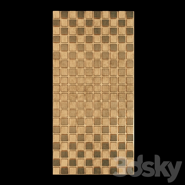 wall 3d panel decorative 3DSMax File - thumbnail 1