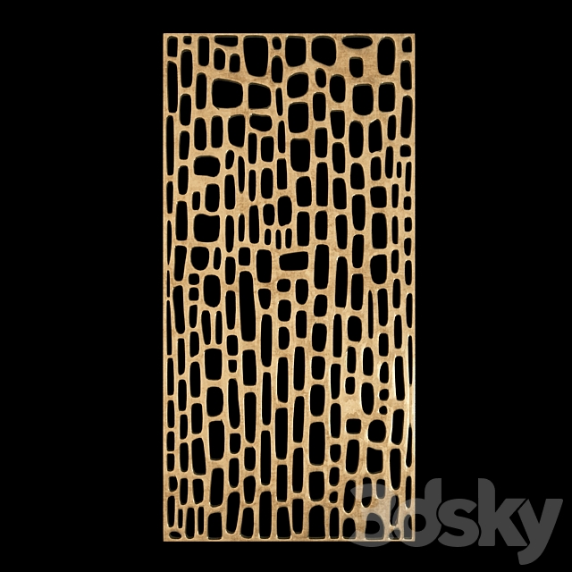 wall 3d panel decorative 3DSMax File - thumbnail 1