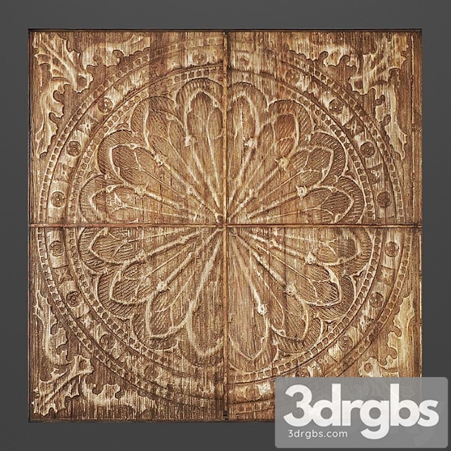 Wall Decor 08 3dsmax Download - thumbnail 1