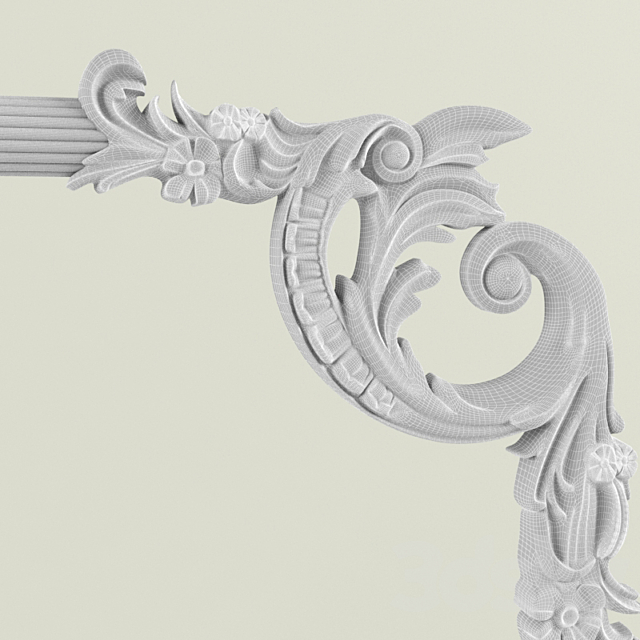 Wall decor 3DS Max Model - thumbnail 3