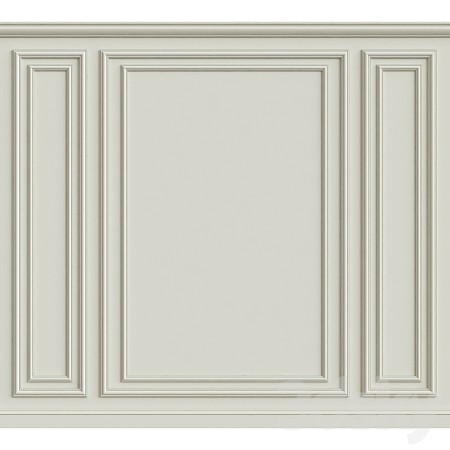 Wall molding 3DSMax File - thumbnail 1