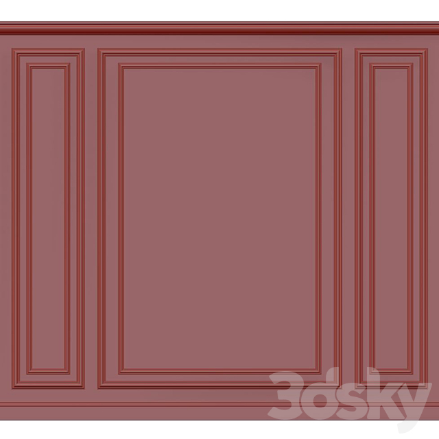 Wall molding 3DSMax File - thumbnail 2