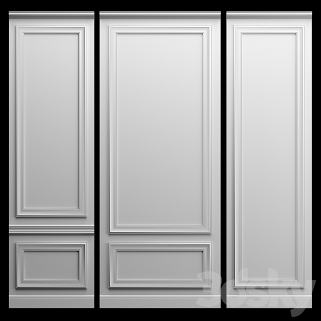 Wall molding 3DSMax File - thumbnail 1