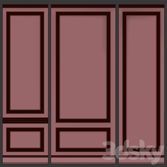 Wall molding 3DSMax File - thumbnail 3