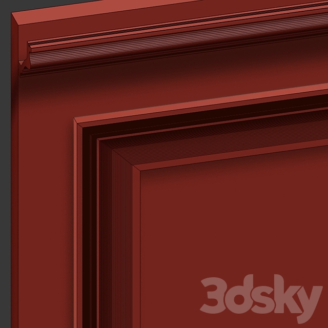 Wall molding 3DSMax File - thumbnail 4