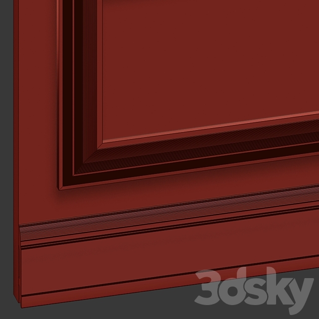 Wall molding 3DSMax File - thumbnail 5