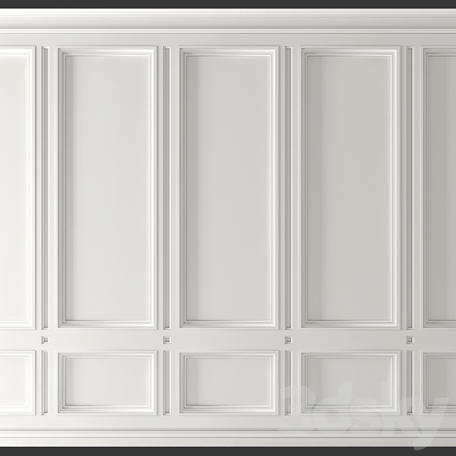 Wall molding 3DSMax File - thumbnail 1