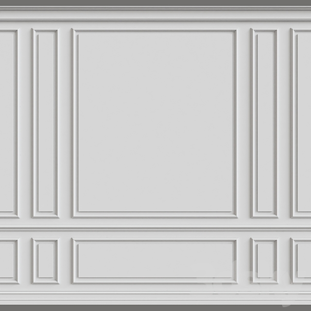 Wall molding 3DSMax File - thumbnail 1