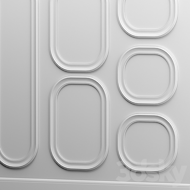 Wall molding 3DSMax File - thumbnail 2