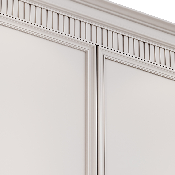 wall molding d7 3DS Max Model - thumbnail 2