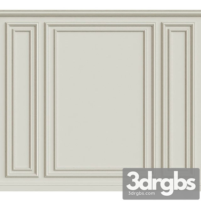 Wall Moulding 42 3dsmax Download - thumbnail 1