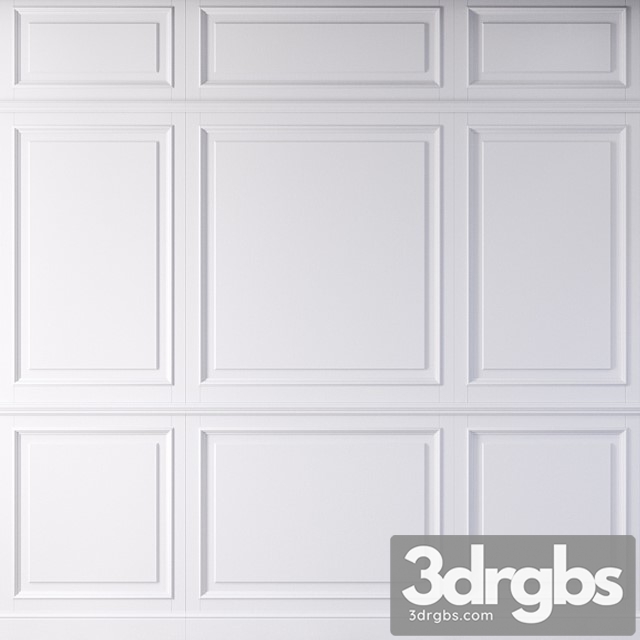 Wall Panel 3dsmax Download - thumbnail 1