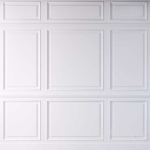 Wall panel 3DSMax File - thumbnail 1