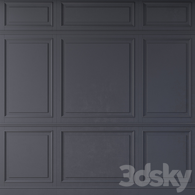 Wall panel 3DSMax File - thumbnail 2