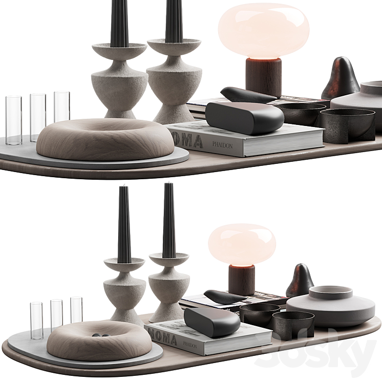 117 decorative set 030 japan style decor P04 3DS Max Model - thumbnail 1