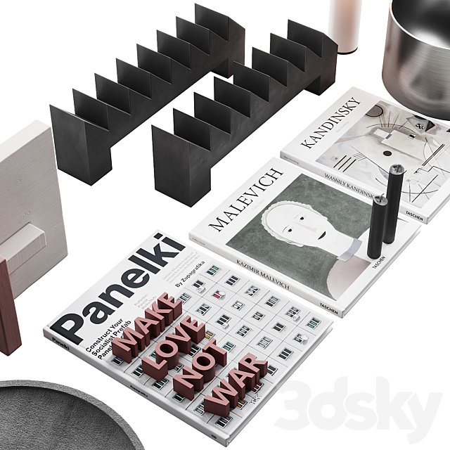 118 decorative set 031 soviet union style decor 3DSMax File - thumbnail 4