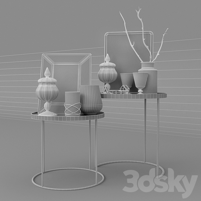 ACCESSORIES (Zara home) 3DSMax File - thumbnail 3