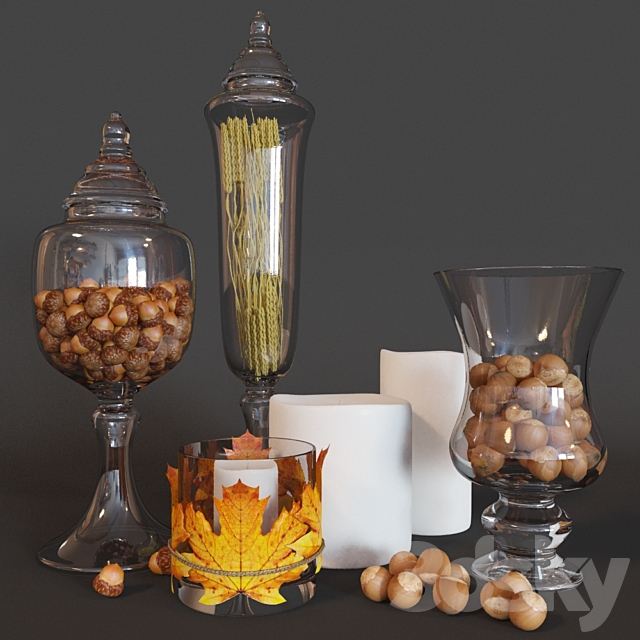 Autumn decor 3DSMax File - thumbnail 1