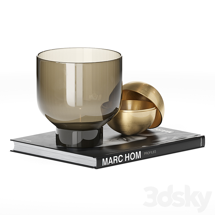 BoConcept Decorative Set 3DS Max Model - thumbnail 1