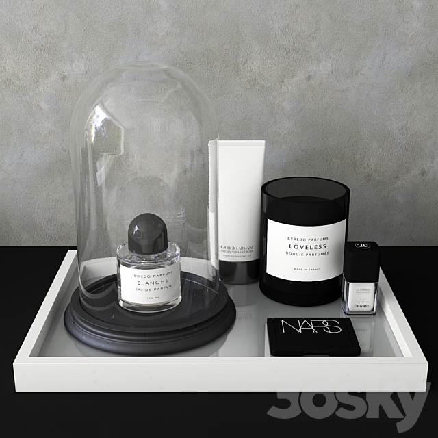 Byredo set _ Decorative set 3DSMax File - thumbnail 1