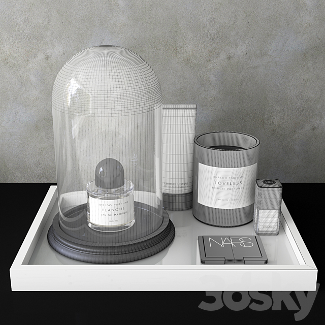 Byredo set _ Decorative set 3DSMax File - thumbnail 2