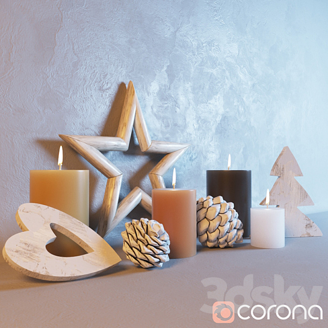 Christmas decor 3DSMax File - thumbnail 1