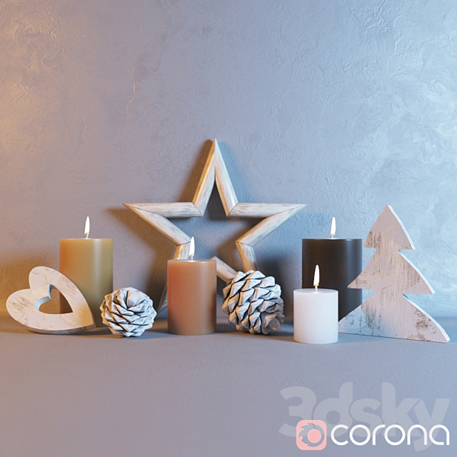 Christmas decor 3DSMax File - thumbnail 2