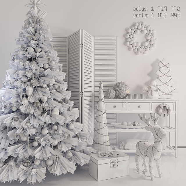 Christmas decoration 3DSMax File - thumbnail 3