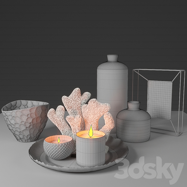 CORAL sCULPTURAL 3DS Max Model - thumbnail 2