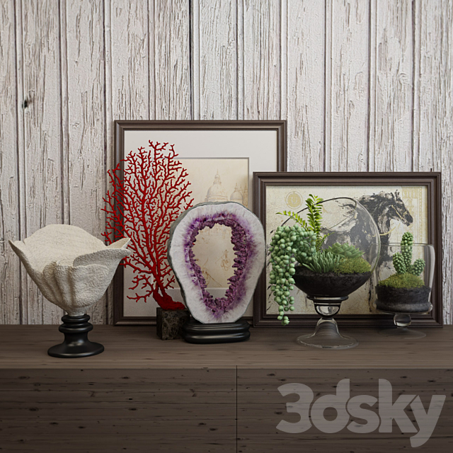 Decor coral 05 3ds Max - thumbnail 1