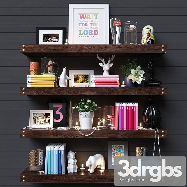 Decor Set-022 3dsmax Download - thumbnail 1