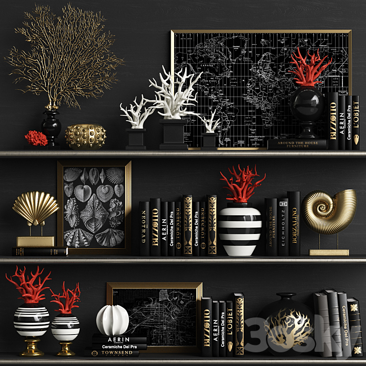 Decor Set 12 3DS Max - thumbnail 1