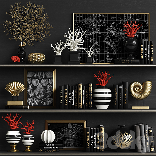 Decor Set 12 3DSMax File - thumbnail 1