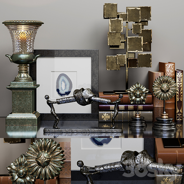 Decor Set 34 3DS Max - thumbnail 1