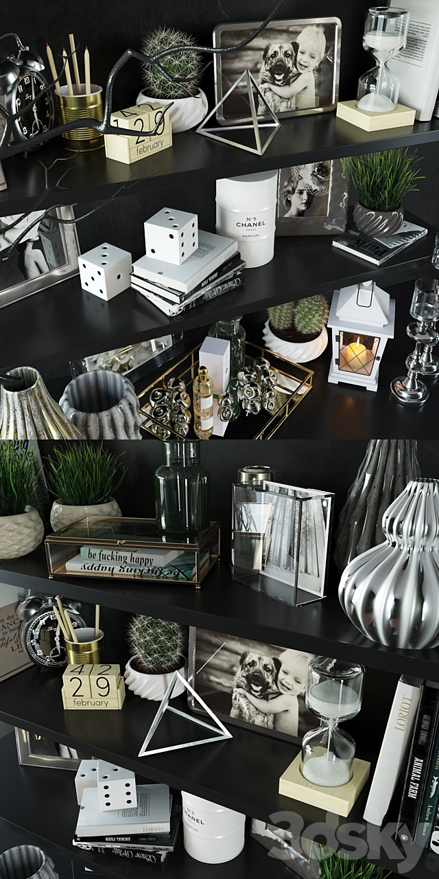 Decor set 3DSMax File - thumbnail 2