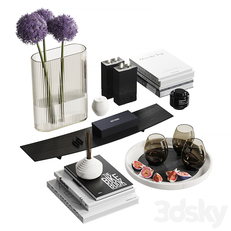 decor set 4 3DS Max Model - thumbnail 1