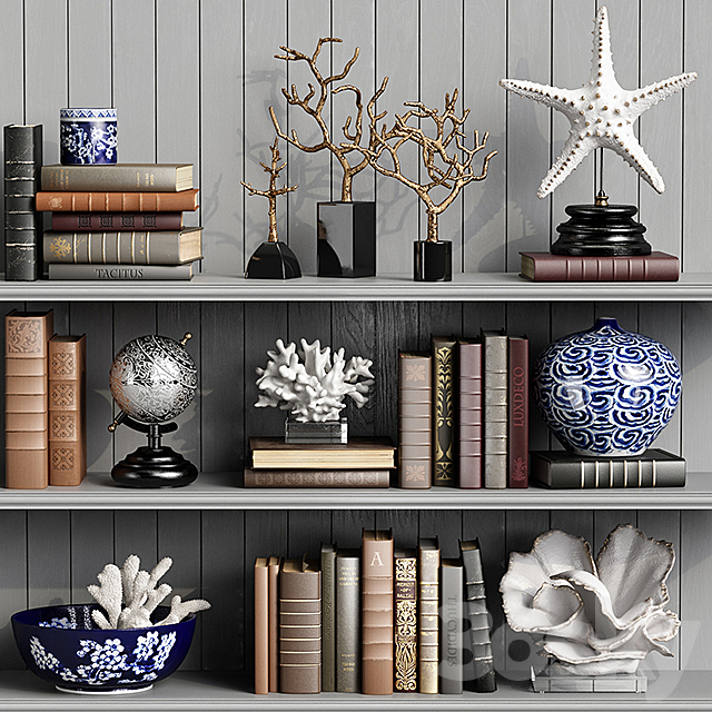 Decor Set 5 3DSMax File - thumbnail 1