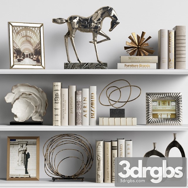 Decor set 75 3dsmax Download - thumbnail 1