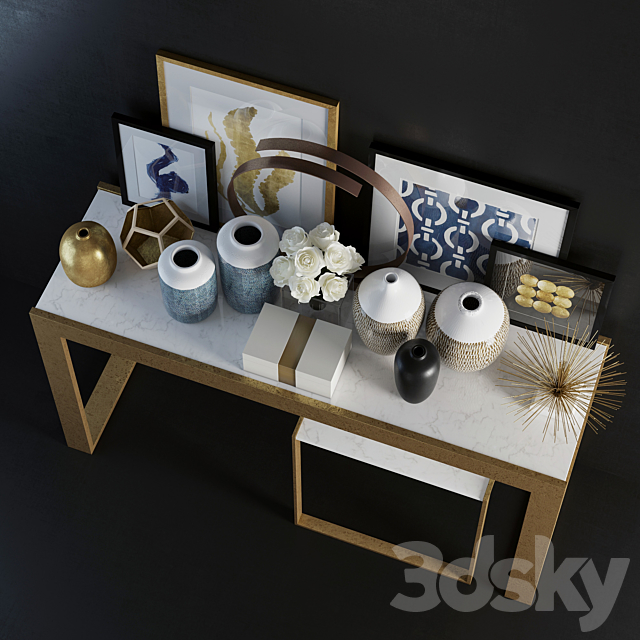 Decor set Williams-Sonoma 3DSMax File - thumbnail 2